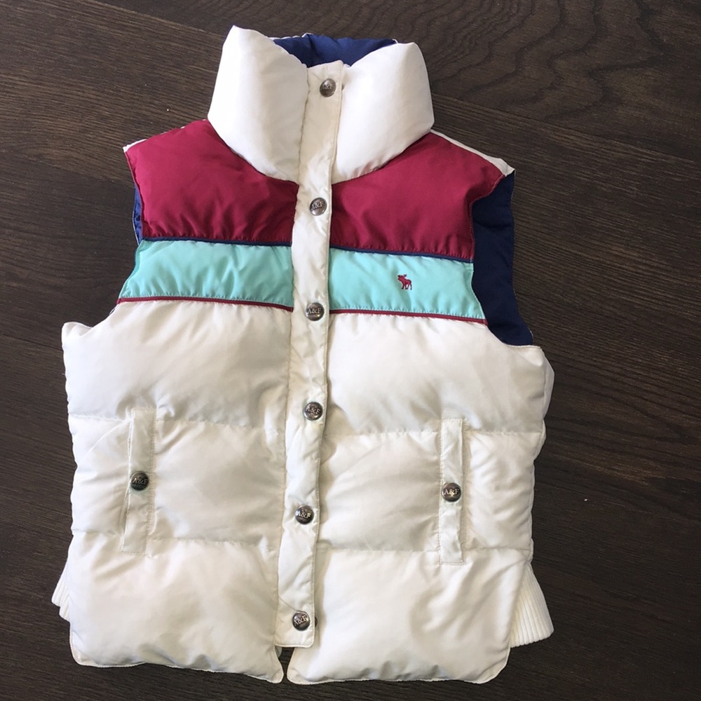 Abercrombie & Fitch Down Feather Vest